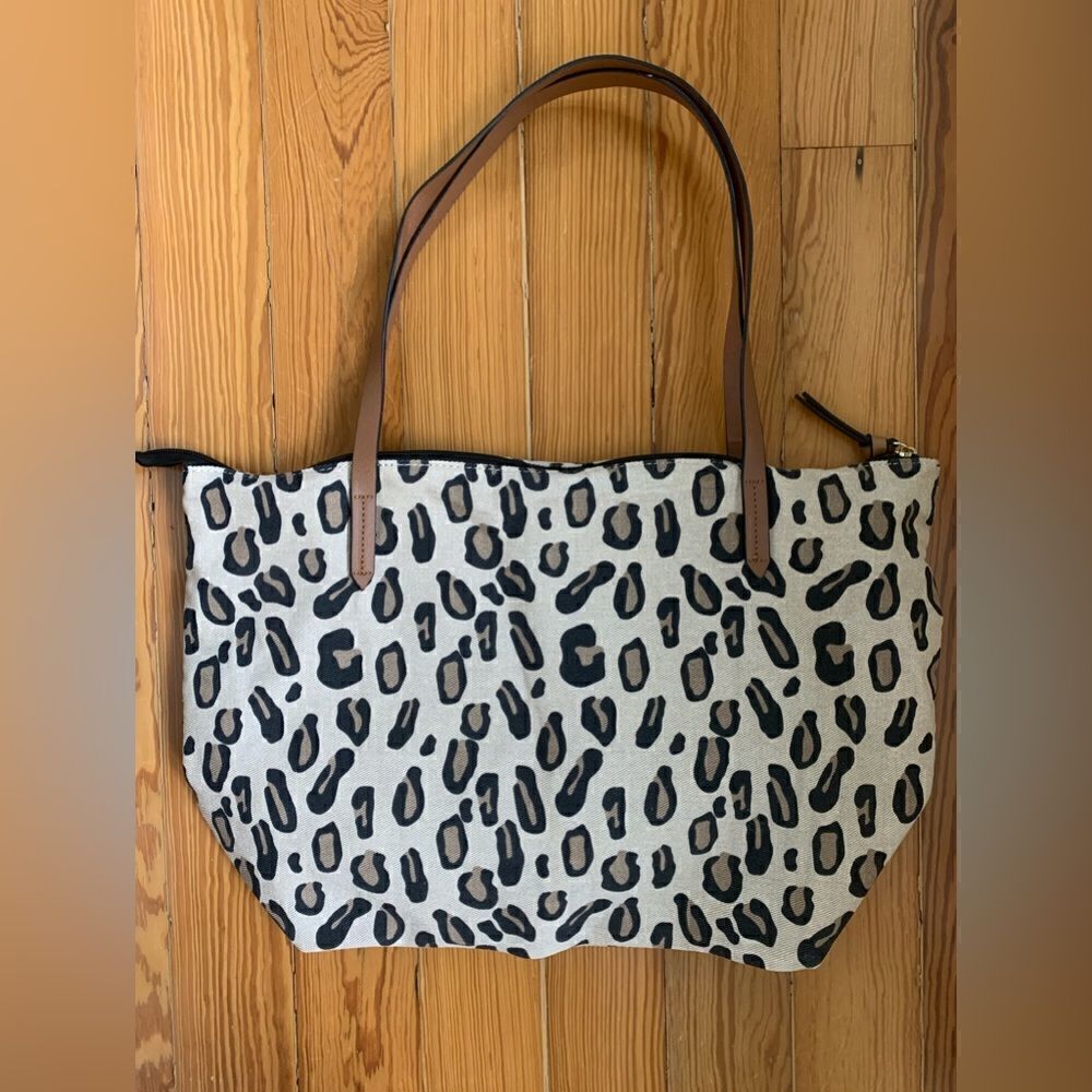 Loume Animal Print Tote